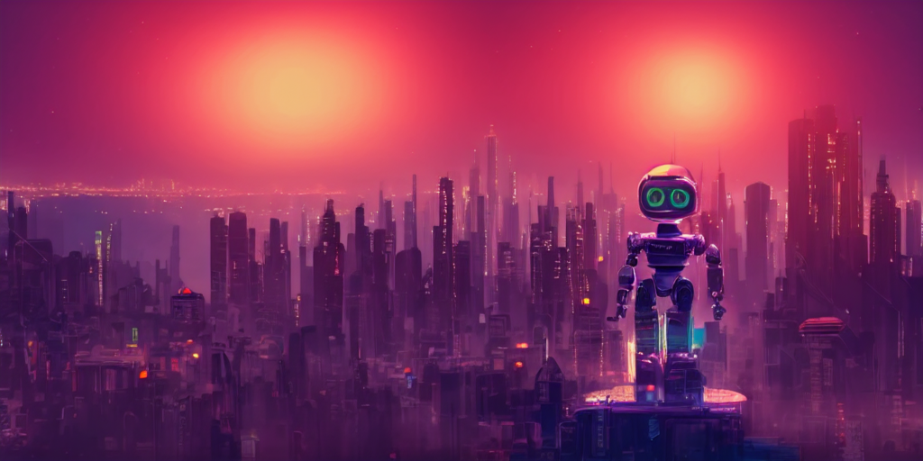 Bot overseeing the city